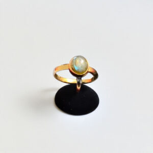 Serenity & Peace Ring with Labradorite