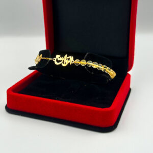 Elegant Citrine Anklet