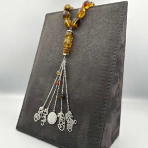 Amber prayer beads 2