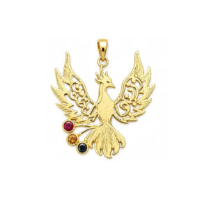 The Phoenix with Ruby, Topaz, & Citrine