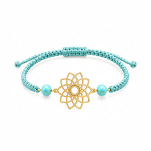 Mandala Turquoise Bracelet