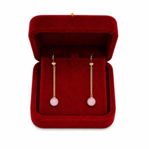 Rose Quartz Earrings