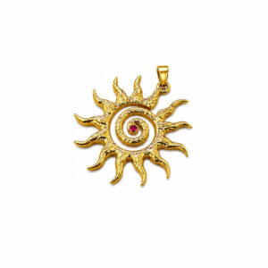 Sun Symbol Pendant