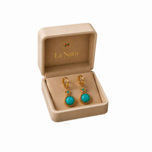 The Five-Pointed Star Firoza Earrings