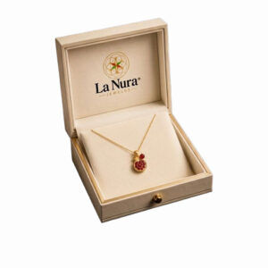 Pomegranate Pendant with Stone