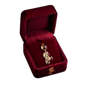 Horse Pendant with Aqeeq Stone