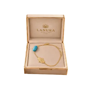 Firoza Bracelet with the Hand of Fatima